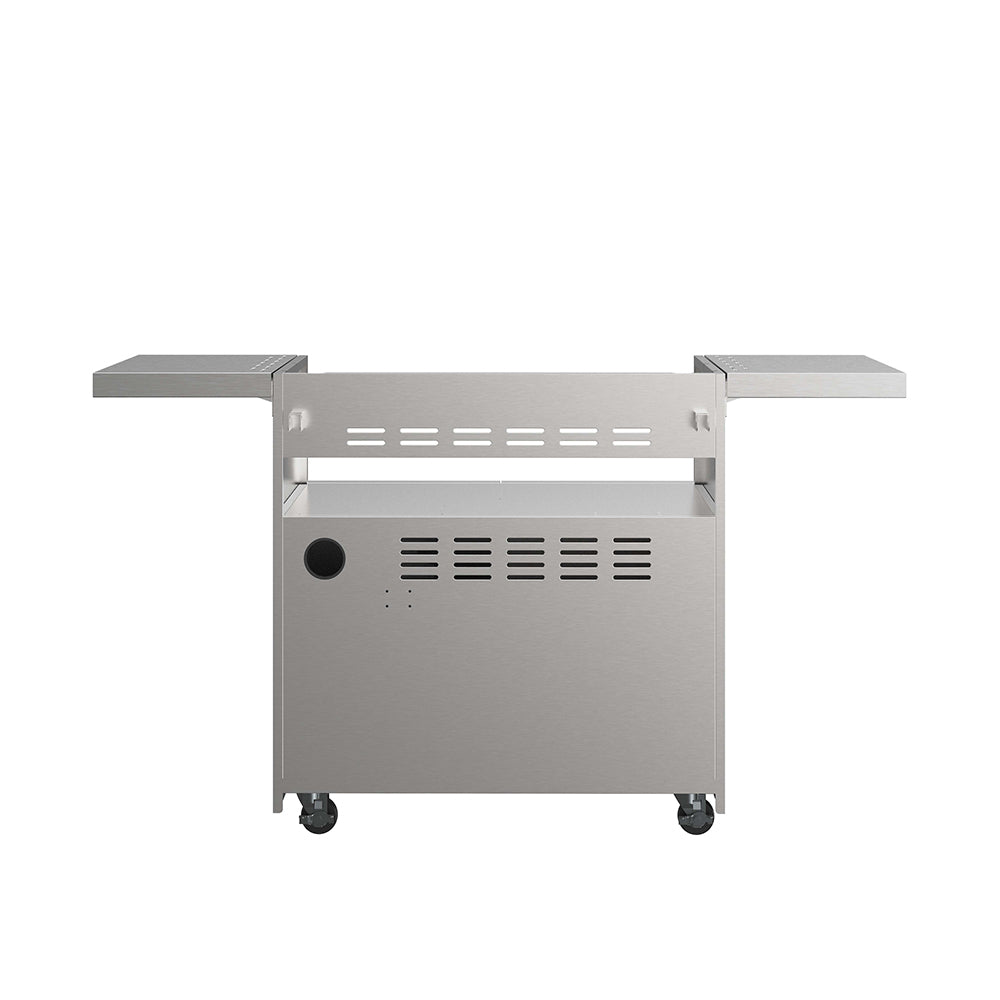 THOR Kitchen Stainless Steel Grill Cart with Cabinet for 36” Grill