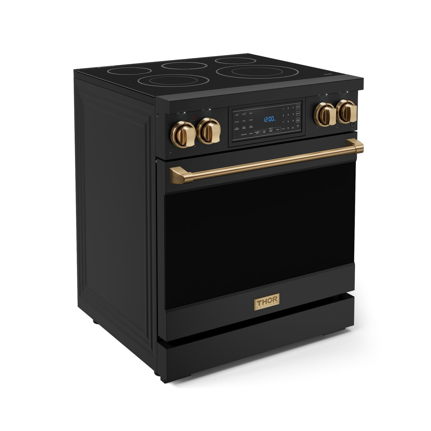 30 Inch Professional LP Range with Tilt Panel Touch Control in Matte Black | Gordon Ramsay Series