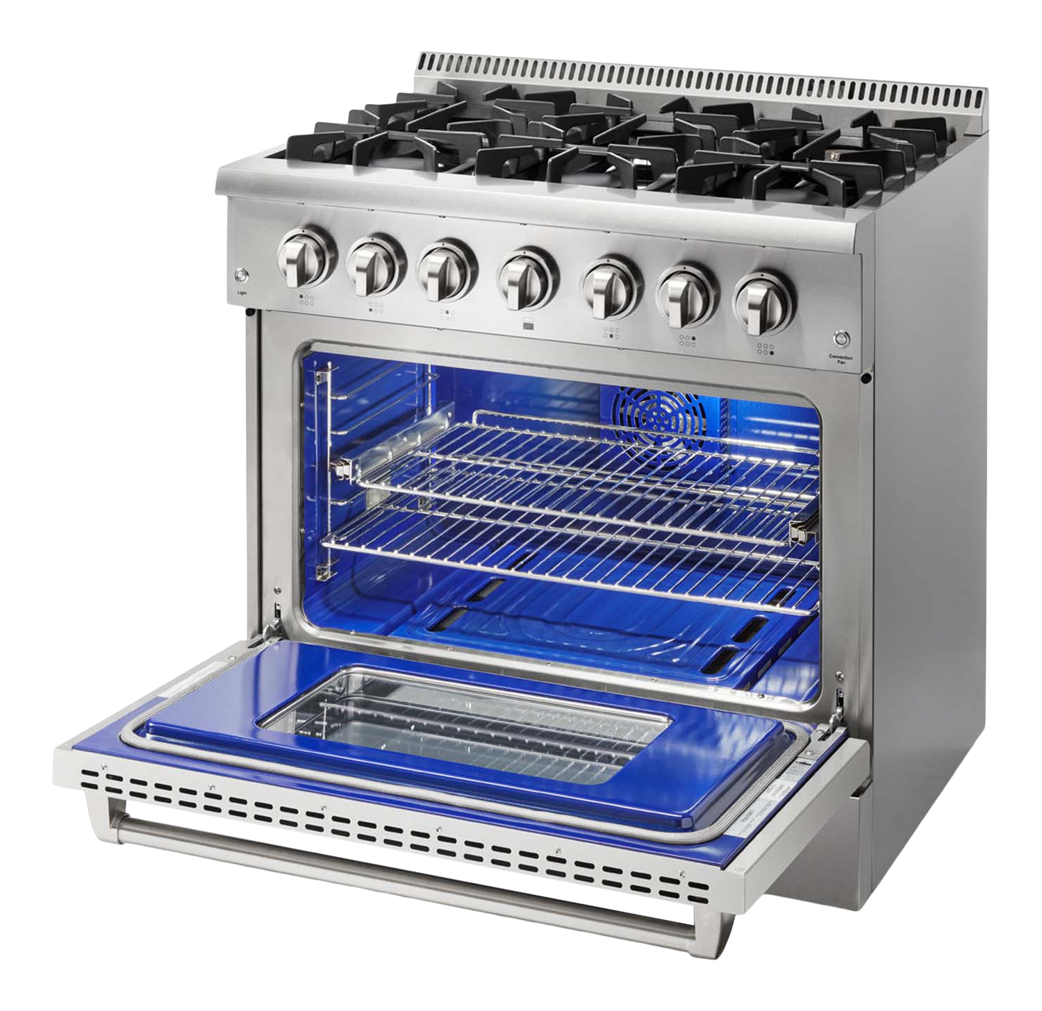 Thor Kitchen 36-Inch Professional Dual Fuel Liquid Propane Range