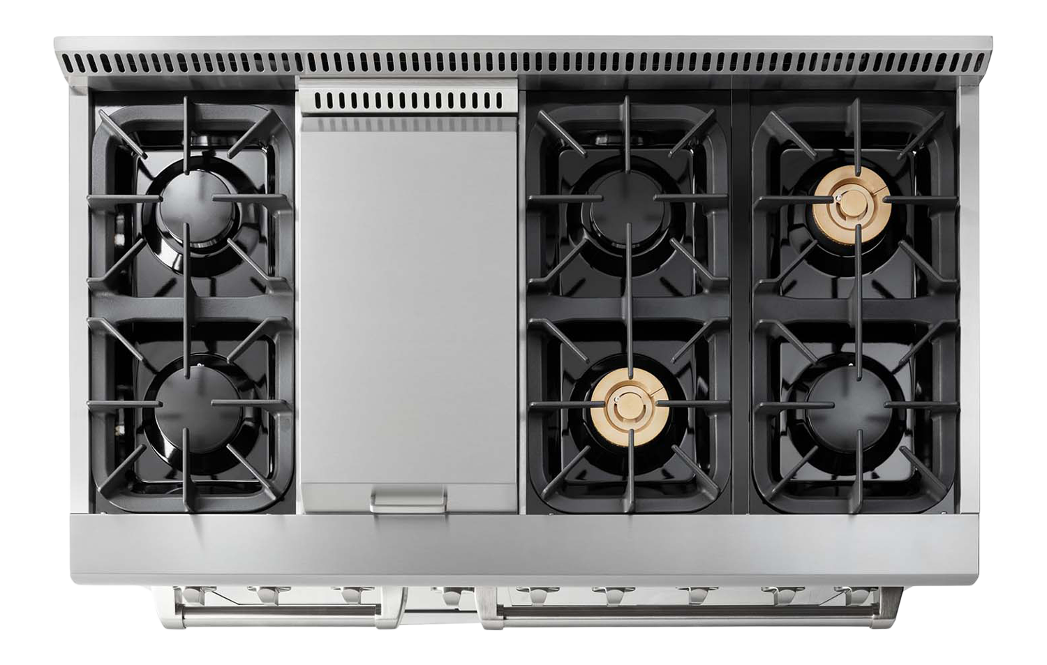 Thor Kitchen 48 Inch Professional Dual Fuel Liquid Propane Range in Stainless Steel