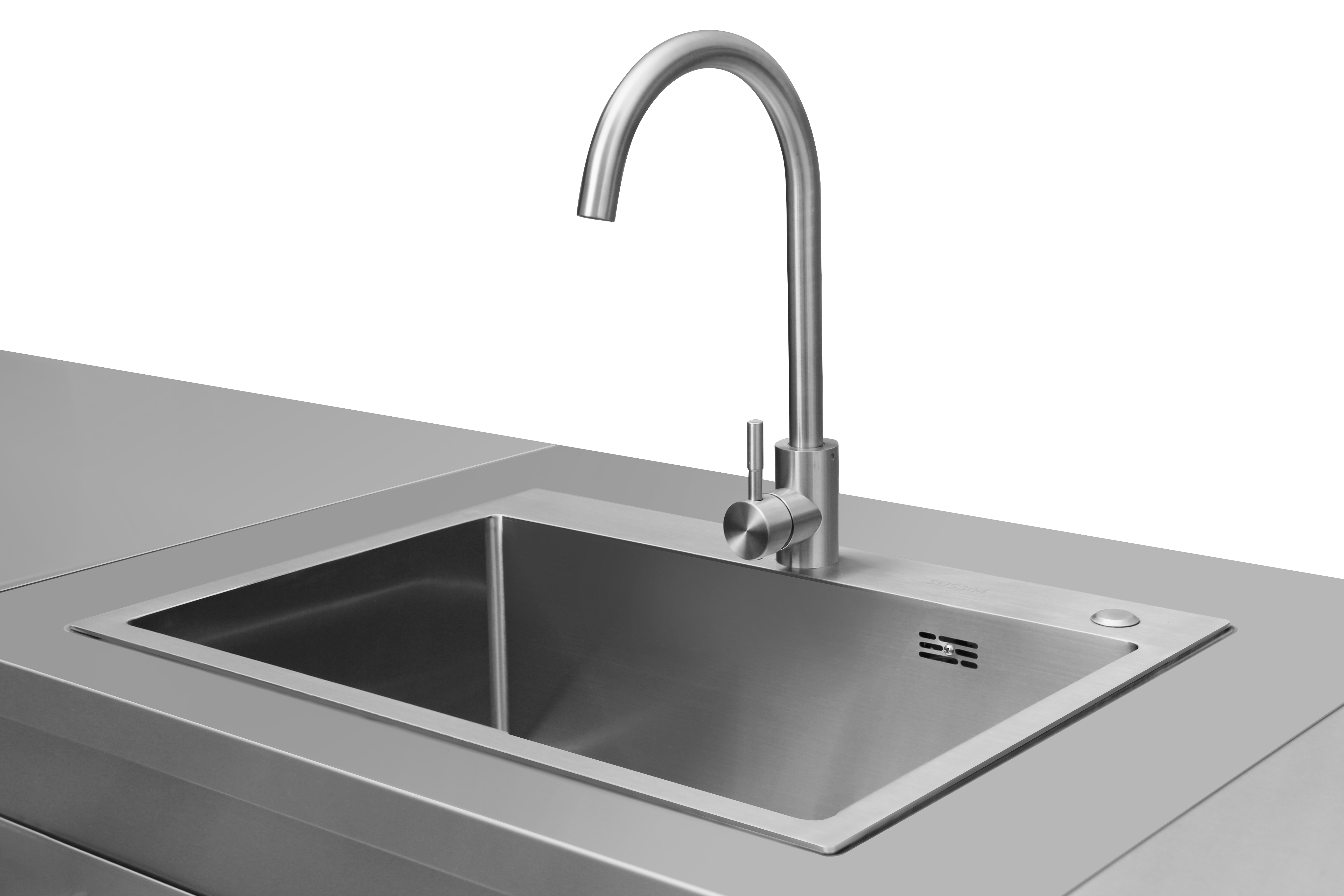 Thor Kitchen Outdoor Kitchen Sink Cabinet in Stainless Steel