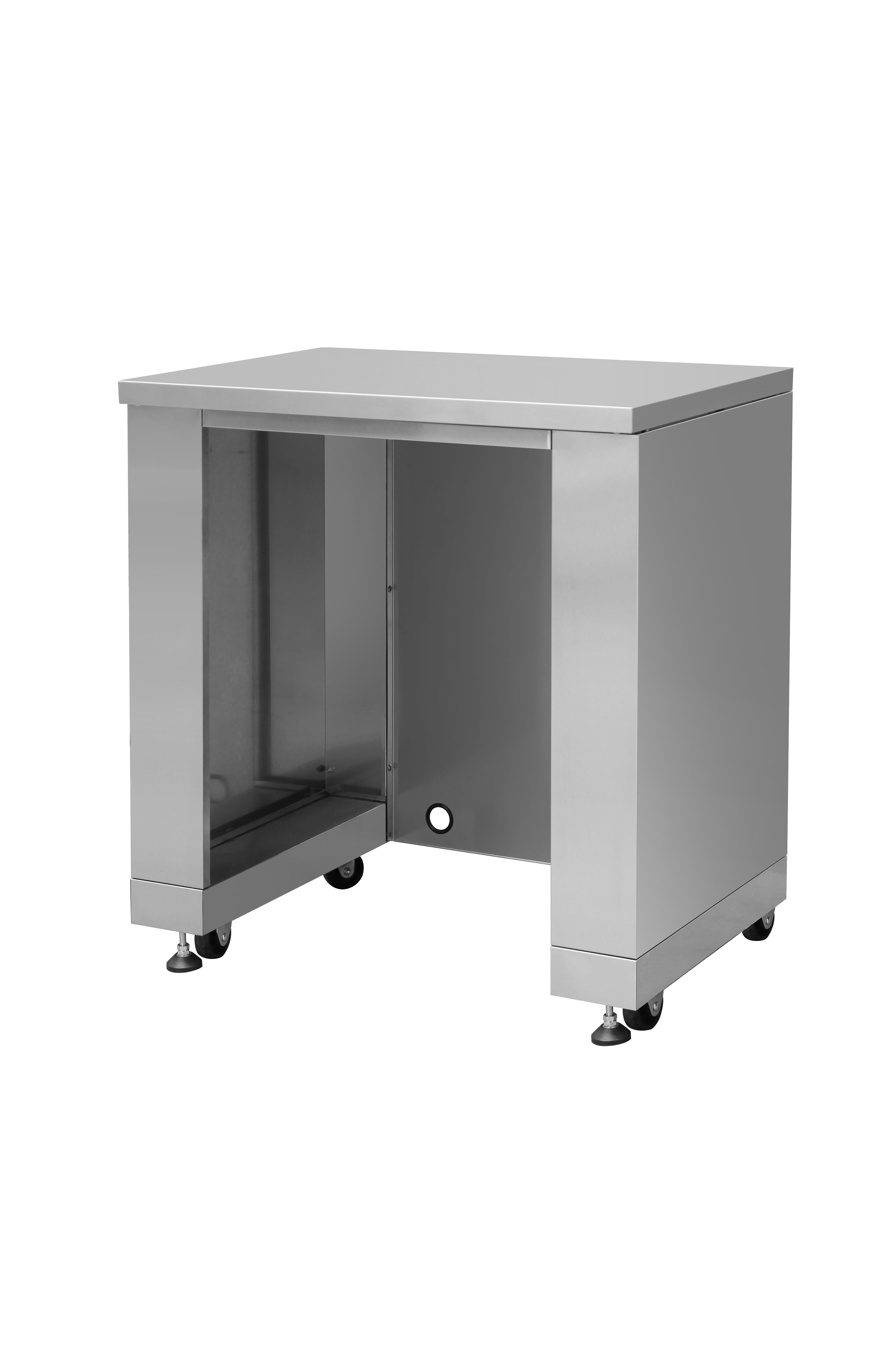Thor Kitchen Outdoor Kitchen Refrigerator Cabinet in Stainless Steel