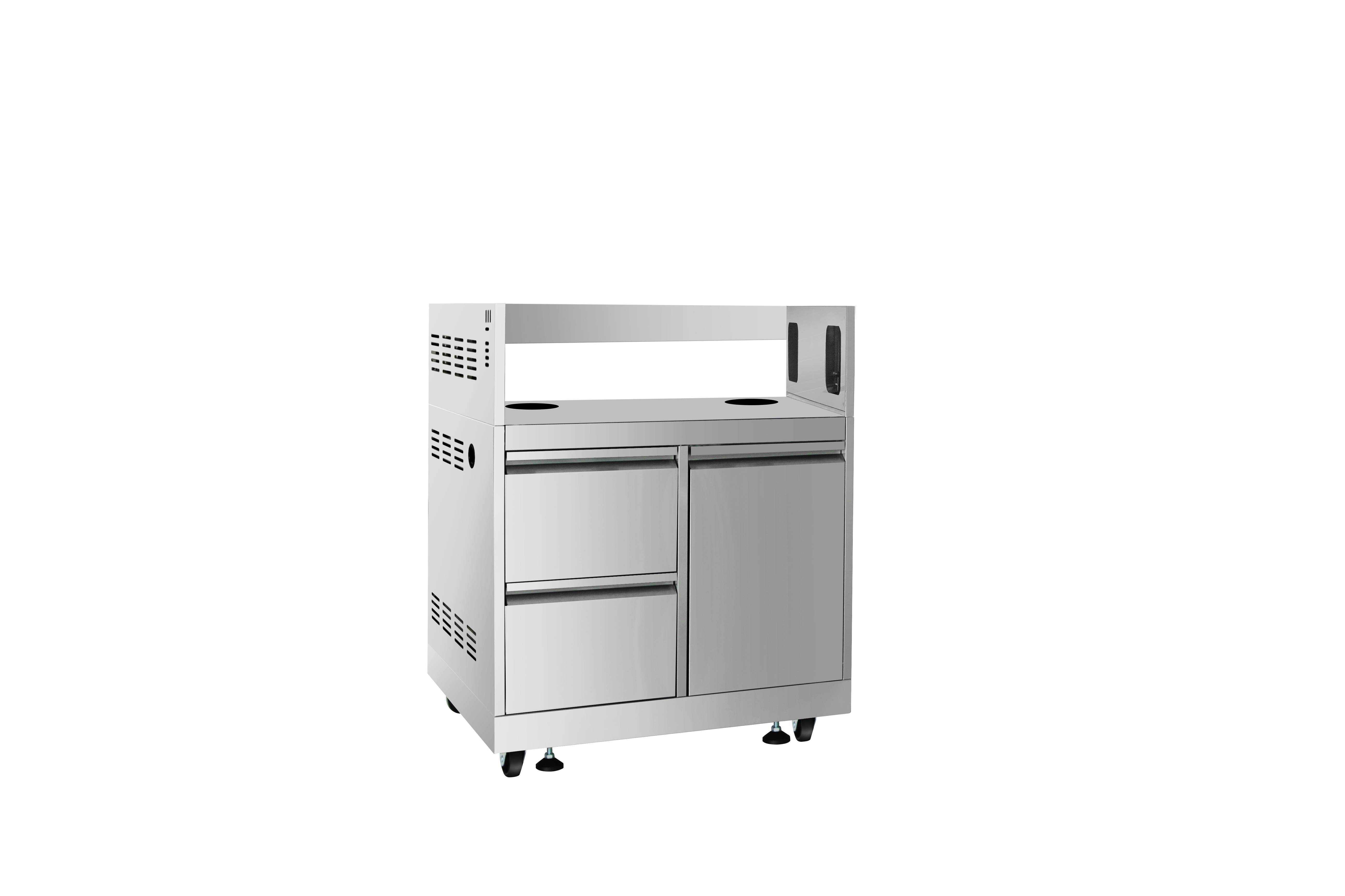 Thor Kitchen Outdoor Kitchen BBQ Grill Cabinet in Stainless Steel