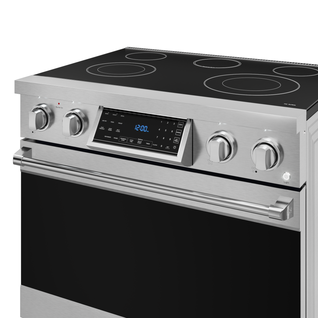 36 Inch Professional Electric Range with Tilt Panel Touch Control in Stainless Steel | Gordon Ramsay Series