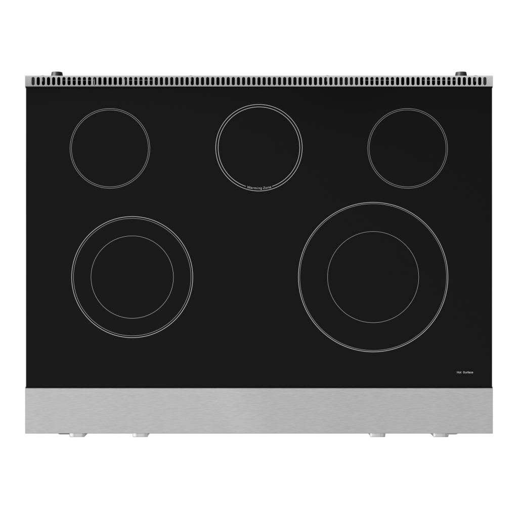 36 Inch Professional Electric Range with Tilt Panel Touch Control in Stainless Steel | Gordon Ramsay Series