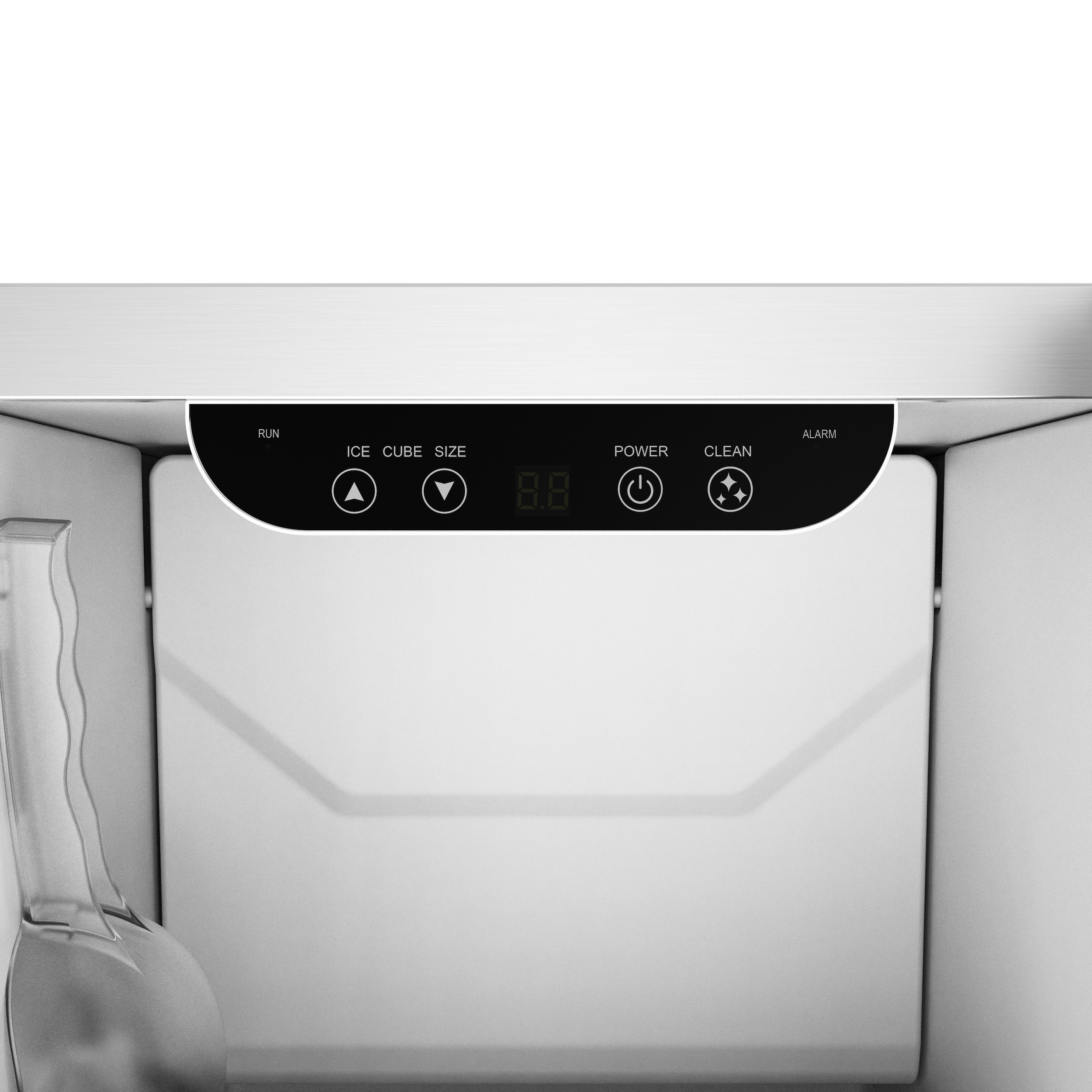 15” Freestanding/Built-In Gourmet Ice Maker with Water Filter and Reversible Door